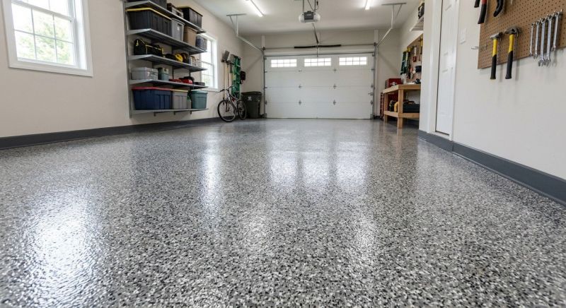 Epoxy Garage Flooring Installation in Winston Salem, NC