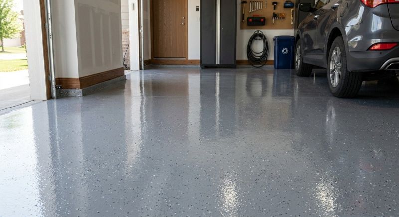 Garage Floor Epoxy Installation in Winston Salem, NC