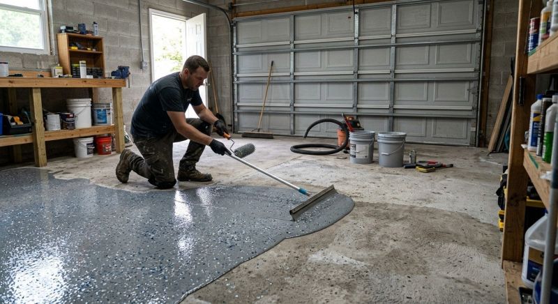 Garage Floor Resurfacing in Winston Salem, NC