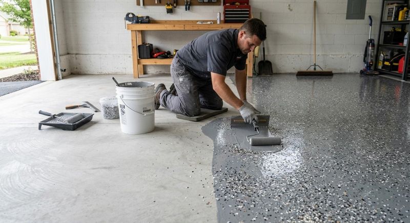 Garage Floor Resurfacing in Winston Salem, NC