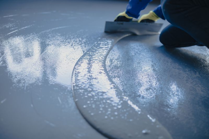 Garage Floor Staining in Winston Salem, NC
