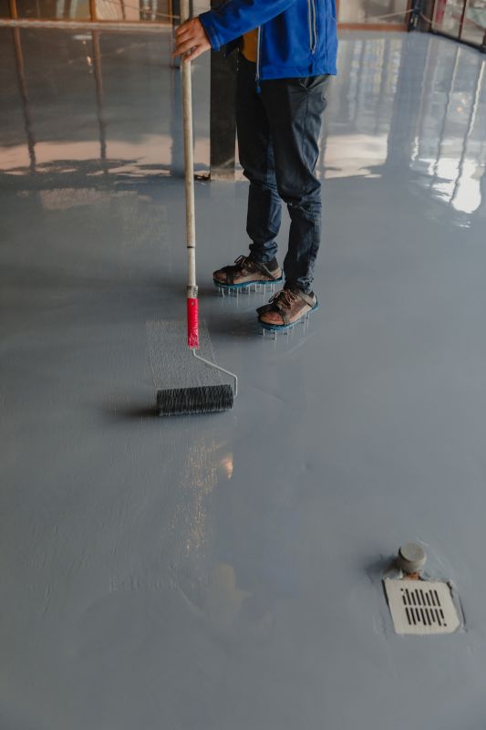 Garage Floor Epoxy Installation in Winston Salem, NC