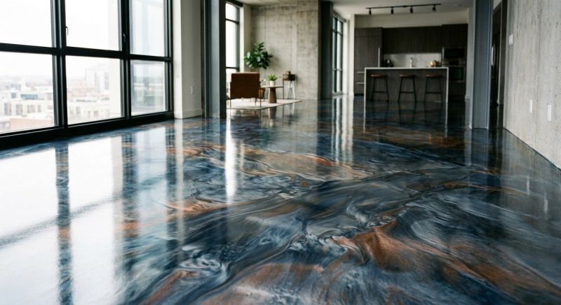 Metallic Epoxy Service in Winston Salem, NC